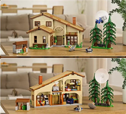 ET Cottage Building Set – 1452 PCS Space-Themed House