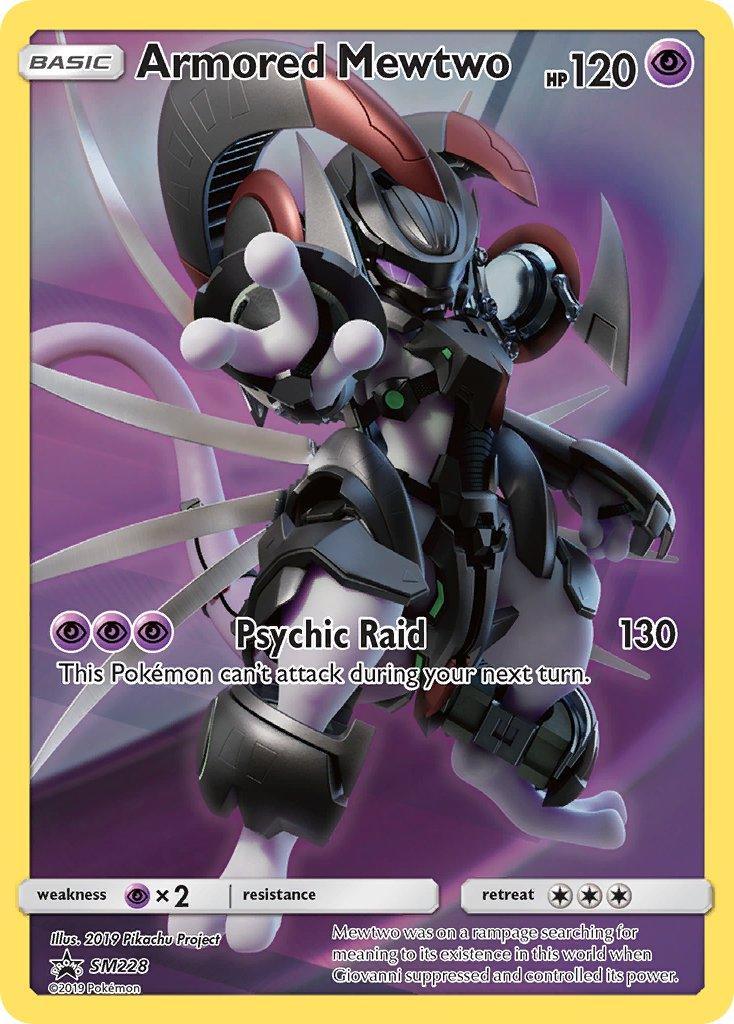 Armored Mewtwo (SM228) [Sun & Moon: Black Star Promos] Main image