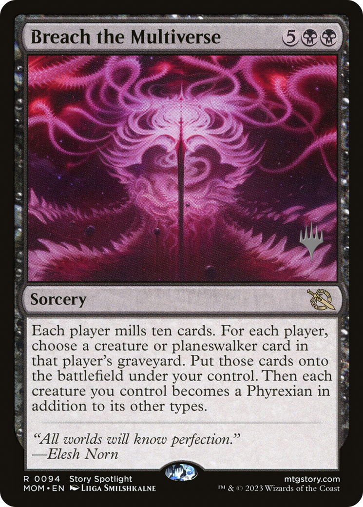 Breach the Multiverse (PPMOM-94P) - March of the Machine Promos