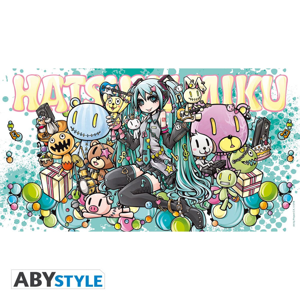 Vocaloid Hatsune Miku Band 16 oz Plastic Tumbler - Collectors World Toys