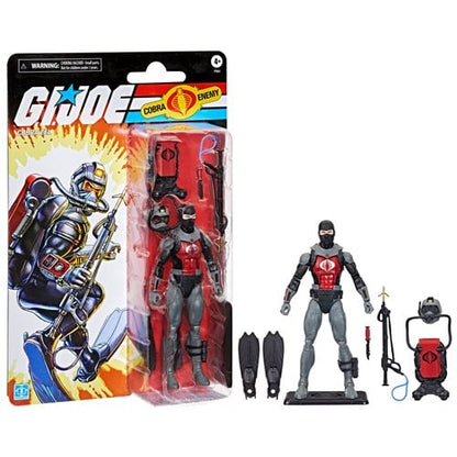 G.I. Joe Classified Series 6-Inch Action Figure - Select Figure(s) Retro Cardback Cobra Eel
