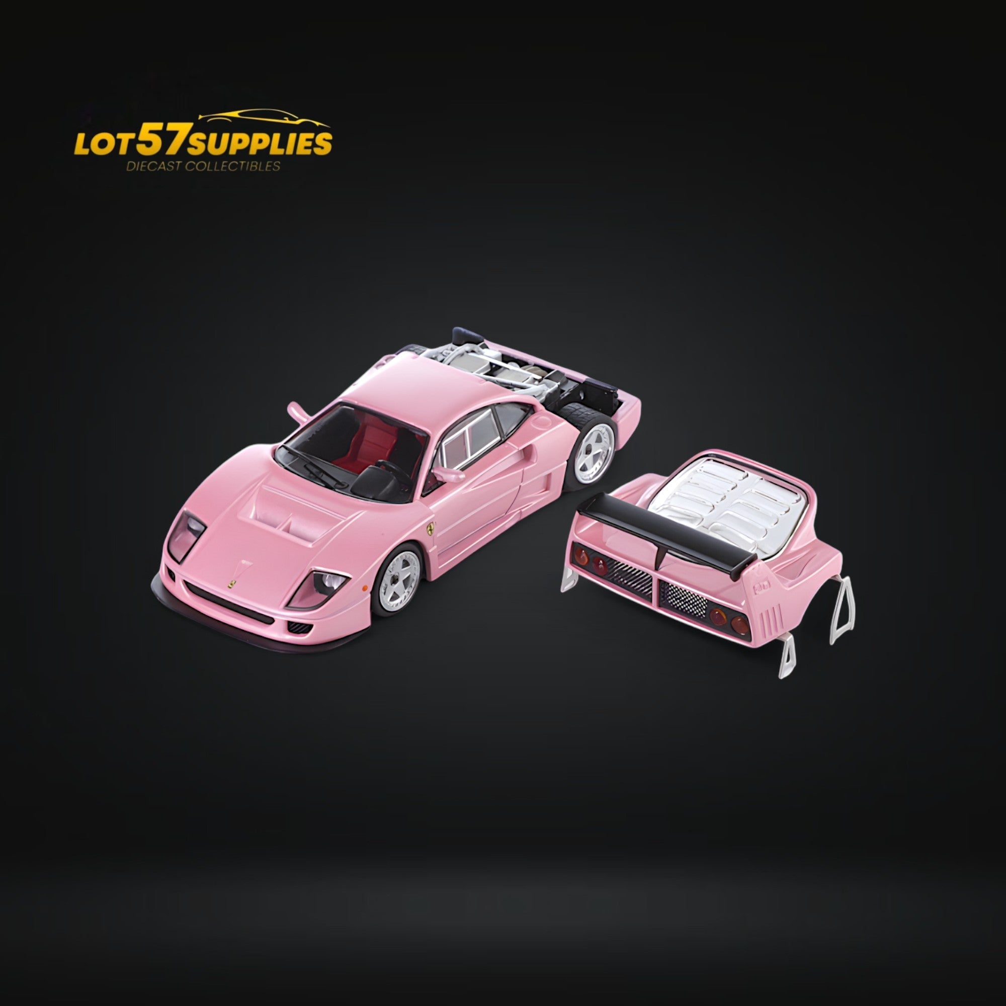 Stance Hunters F40 LM Pink Luxury Box 1:64 - Collectors World Toys