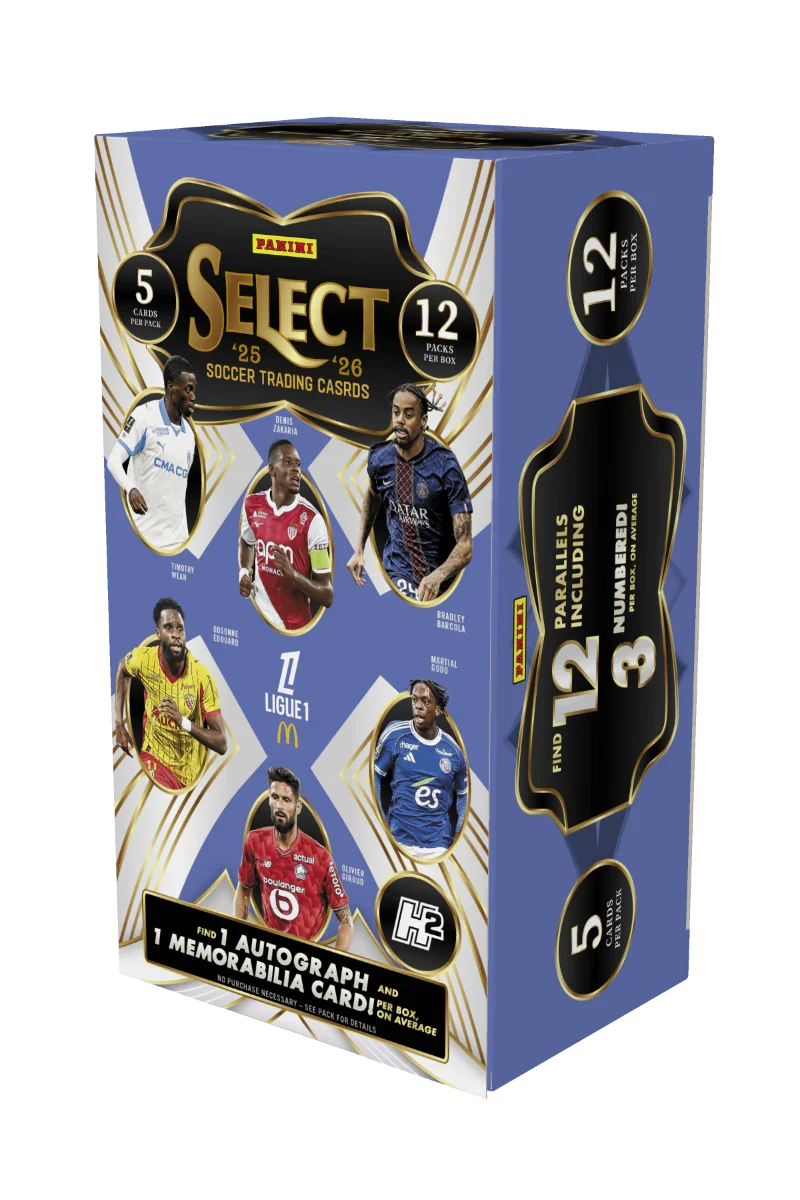 2025/26 Panini Select Ligue 1 Soccer H2 - Hobby Box Main image