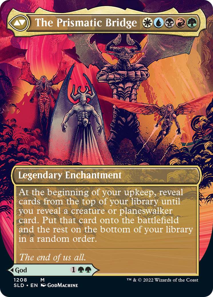 Esika, God of the Tree // The Prismatic Bridge (SLD-1208) - Secret Lair Drop (Borderless)