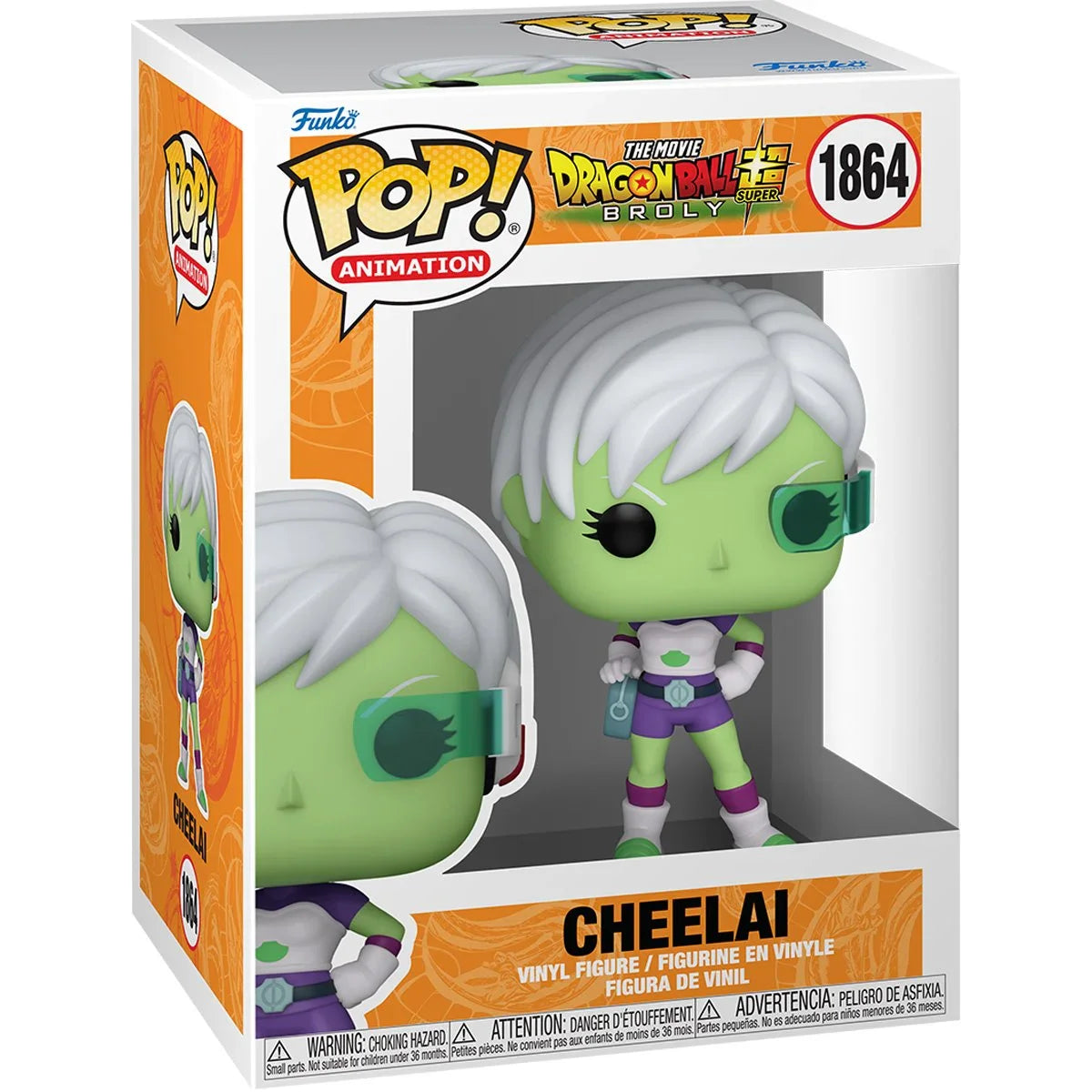 Dragon Ball Super: Broly Cheelai Funko Pop! Vinyl Figure #1864 Secondary image