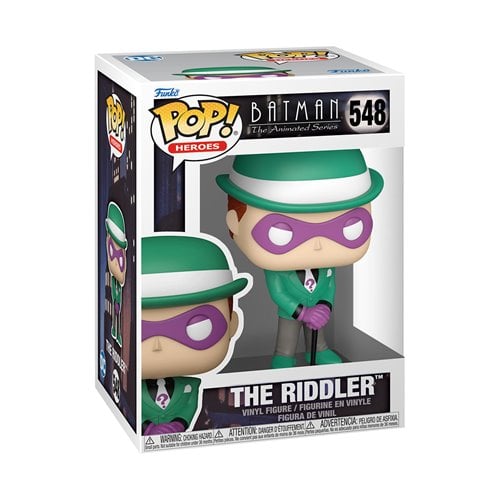 Funko Pop! Heroes - Batman: The Animated Series Vinyl Figures - Select Figure(s) #548 - The Riddler