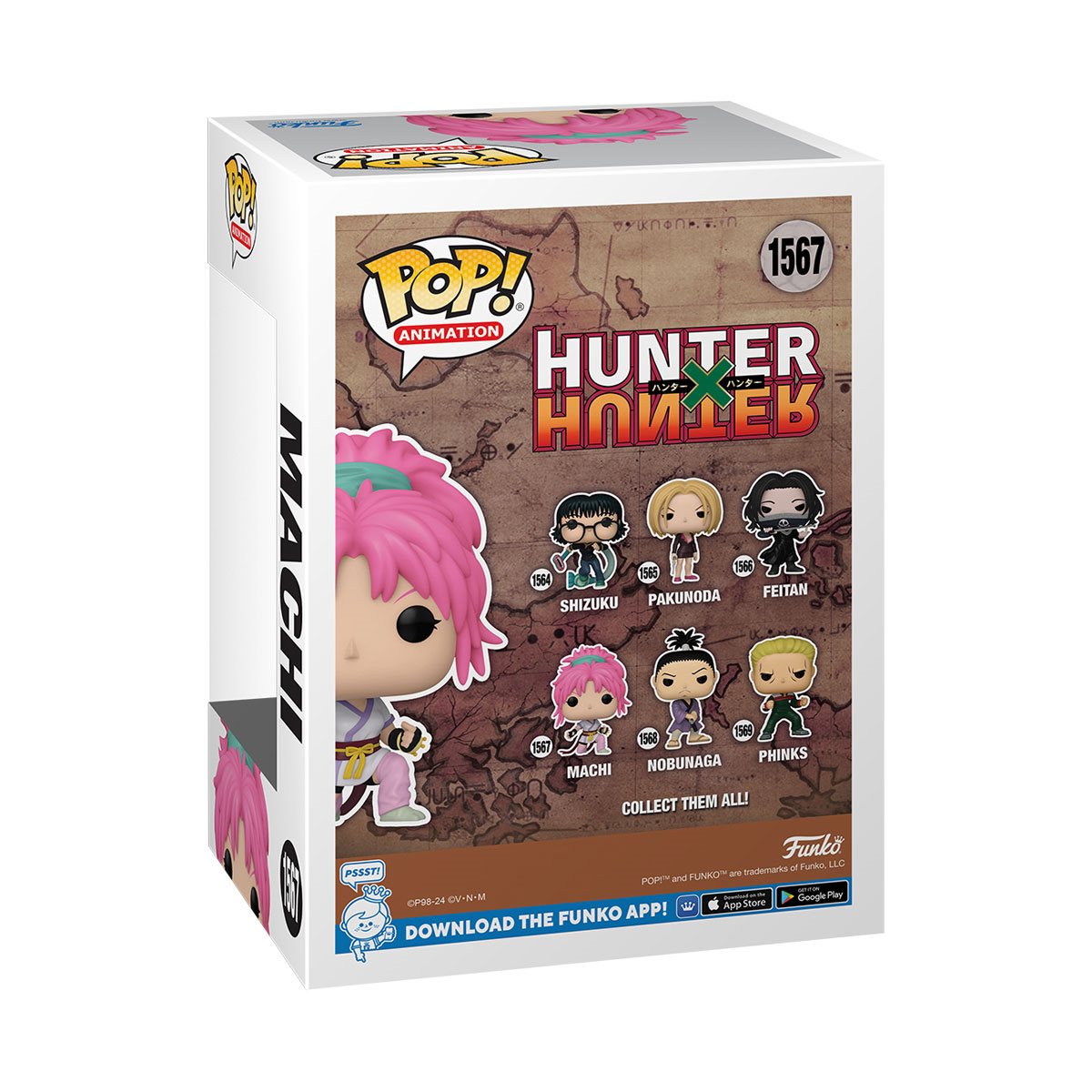 Hunter x Hunter Machi Komacine Funko Pop! Vinyl Figure #1567 - Collectors World Toys
