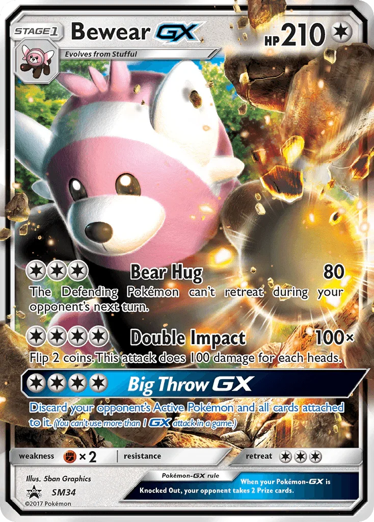 Bewear GX (SM34) [Sun & Moon: Black Star Promos] Main image