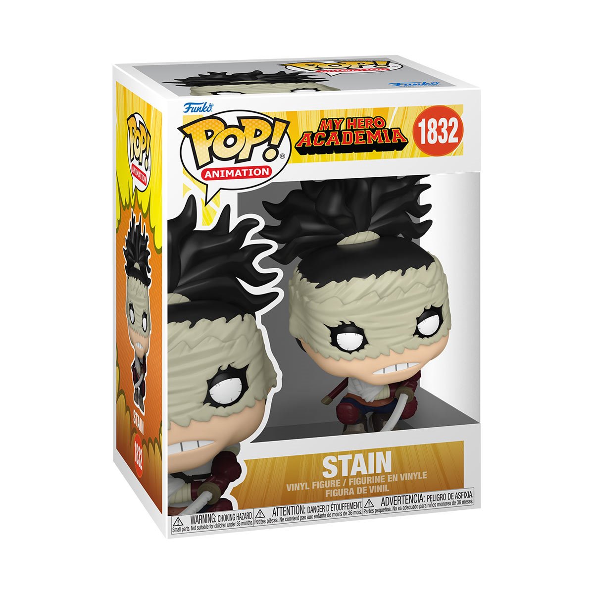 My Hero Academia Stain Funko Pop Vinyl Figure #1832 Secondary image