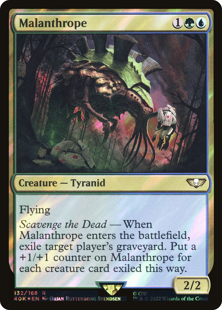 Malanthrope (40K-132★) - Warhammer 40,000 Commander Foil