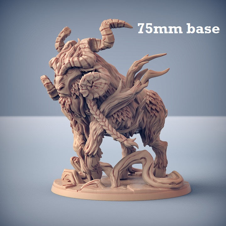 Faenarion the Luxuriant (Forest Spirit Beast, With or Without Mounted Druid) Main image