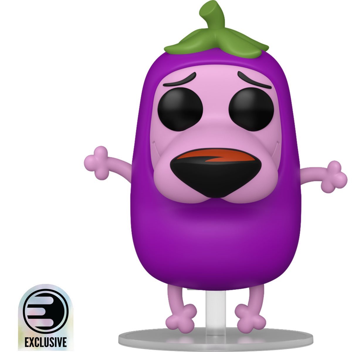 Courage the Cowardly Dog: The Great Eggplant Funko Pop! Vinyl Figure #2009 (Entertainment Earth Exclusive) - Collectors World Toys Main image