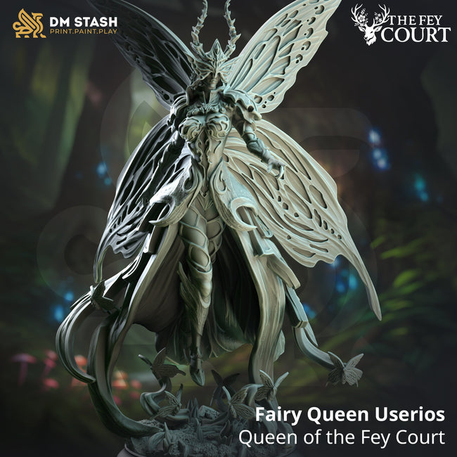 Userios, Queen of the Fey Court (Female Fairy Noble) - Hover Image