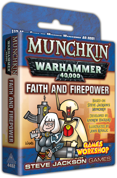 Munchkin Warhammer 40,000 - Faith and Firepower Main image