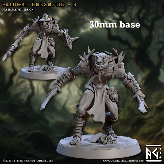 Faldorn Hobgoblin: Sculpt B (Male Hobgoblin Soldier) - Hover Image