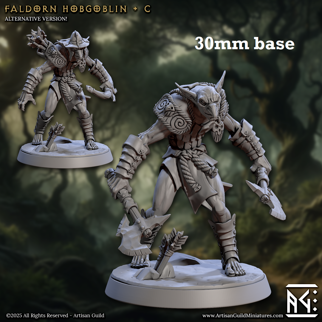 Faldorn Hobgoblin: Sculpt C (Male Hobgoblin Soldier)