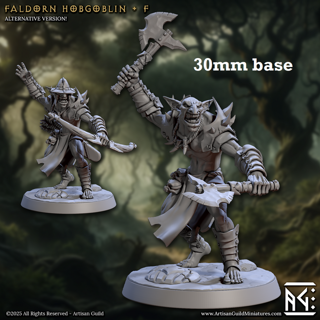 Faldorn Hobgoblin: Sculpt F (Male Hobgoblin Soldier) Hover Image