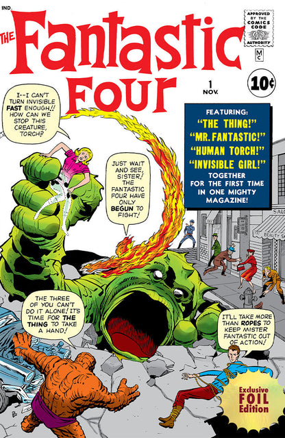 [FOIL] Fantastic Four #1 Facsimile Edition Foil Variant [New Printing] Cb (01/08/2025)