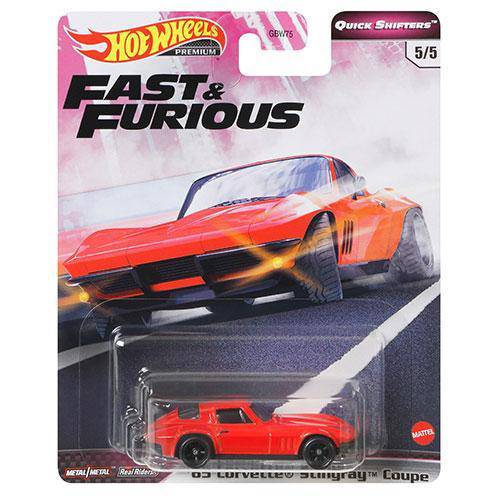 Fast & Furious Hot Wheels Premium Fast GT Vehicle 2020 - 5/5 '65 Corvette Stingray Coupe Main image