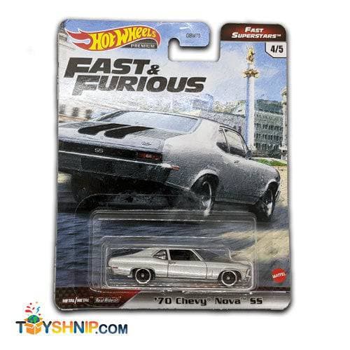Fast & Furious Hot Wheels Premium Vehicle 2021 - 4/5 '70 Chevy Nova SS Main image