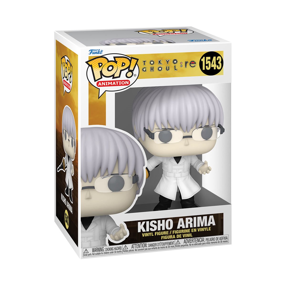 Tokyo Ghoul:re Kisho Arima Funko Pop! Vinyl Figure #1543 Secondary image