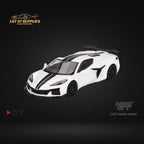 Mini-GT Chevrolet Corvette Z06 2023 Arctic White #677 1:64 MGT00677 - Collectors World Toys