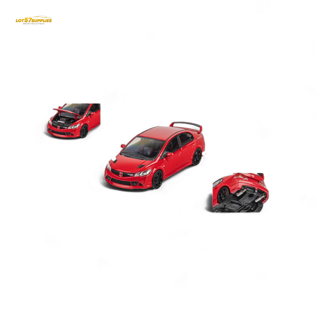 Microturbo FD2 MUGEN RR Custom - Red 1/64 - Collectors World Toys