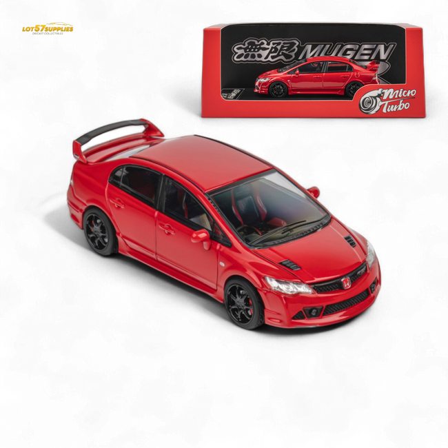 Microturbo FD2 MUGEN RR Custom - Red 1/64 - Collectors World Toys Hover Image