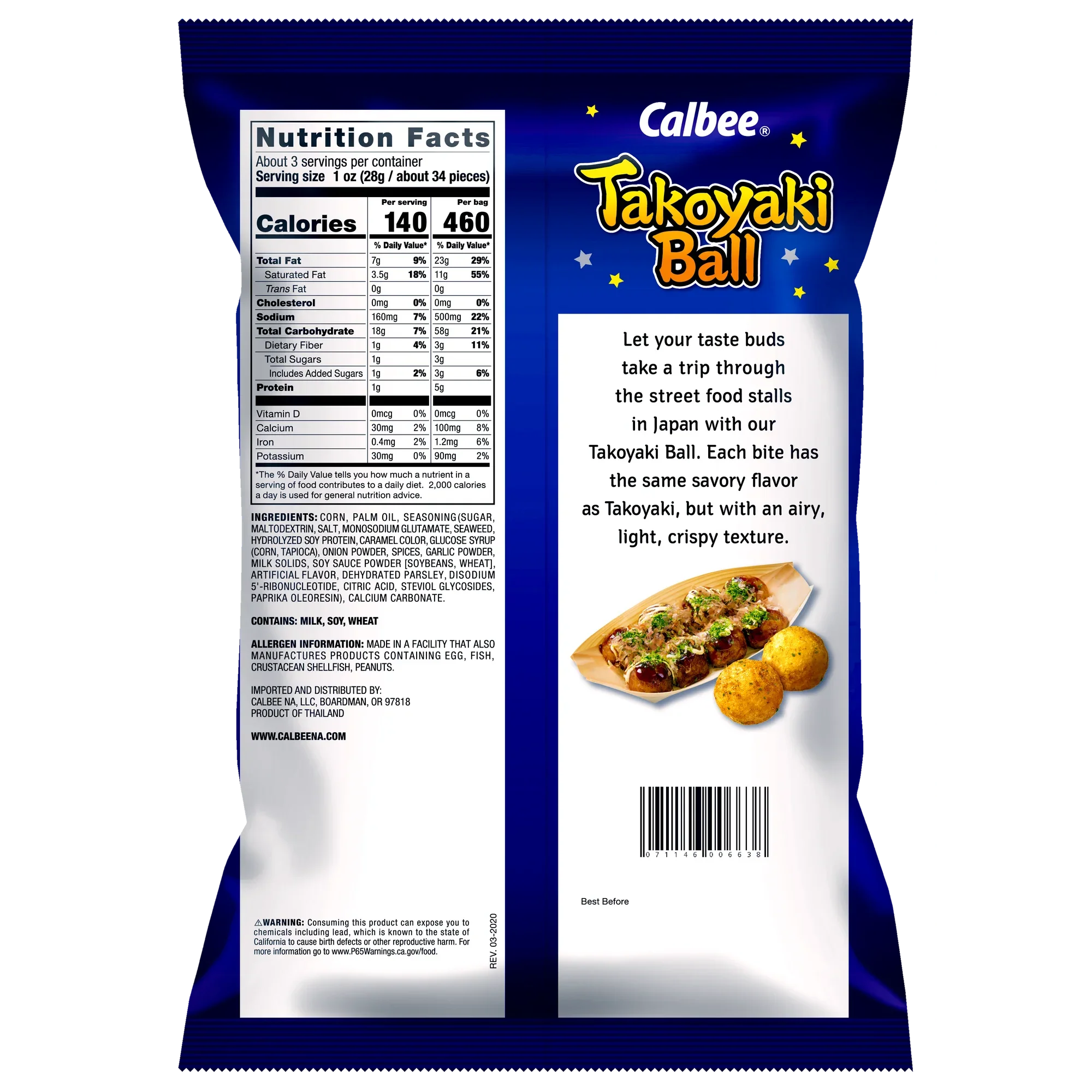 Calbee Takoyaki Balls - Collectors World Toys