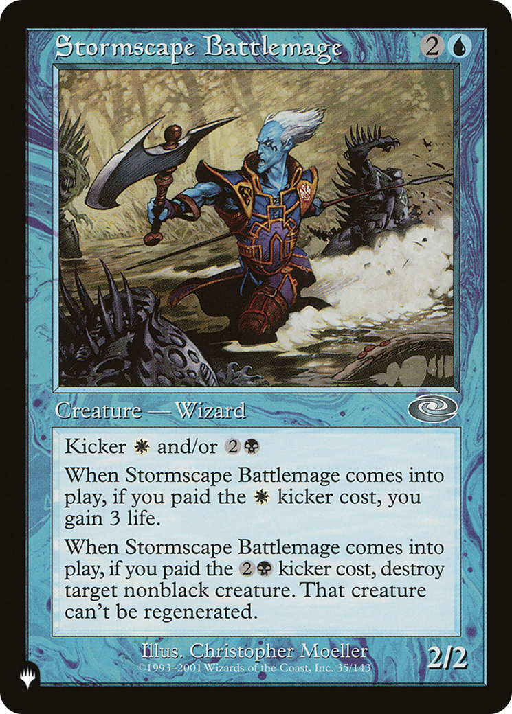 Stormscape Battlemage (LIST-PLS-35) - The List