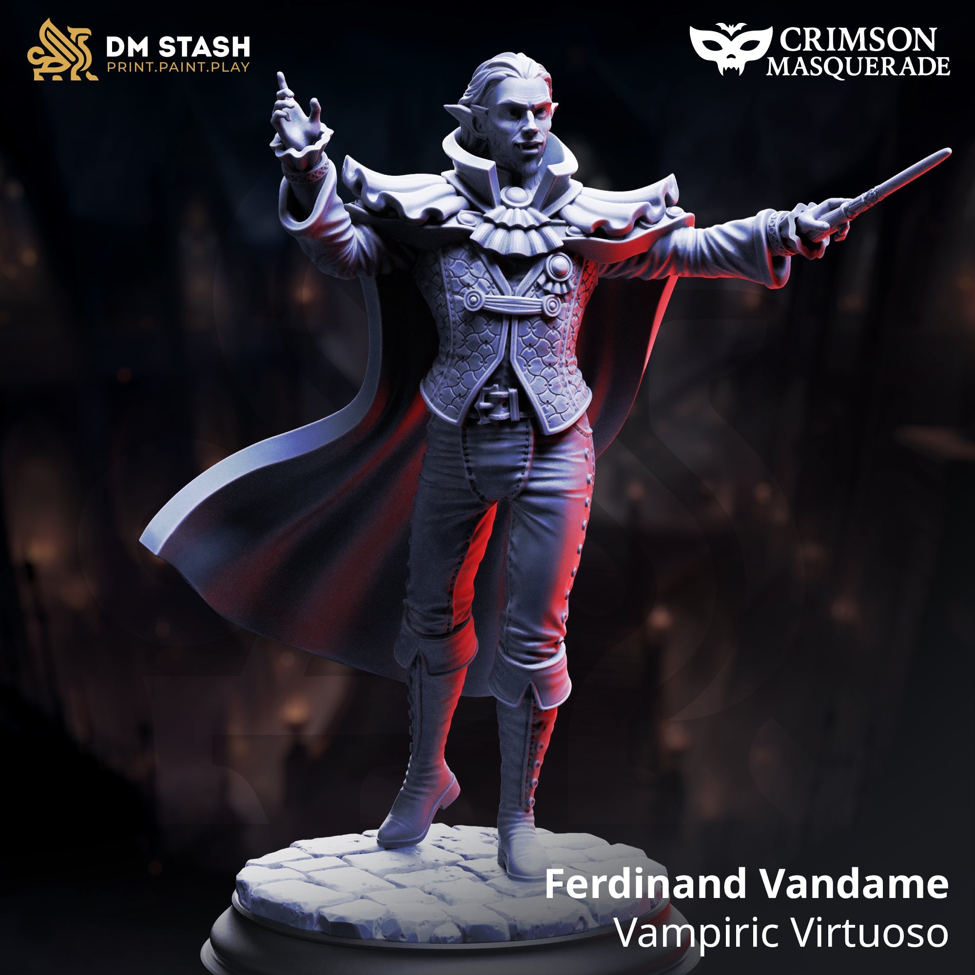 Ferdinand Vandame, Vampiric Virtuoso (Male Vampire Conductor)