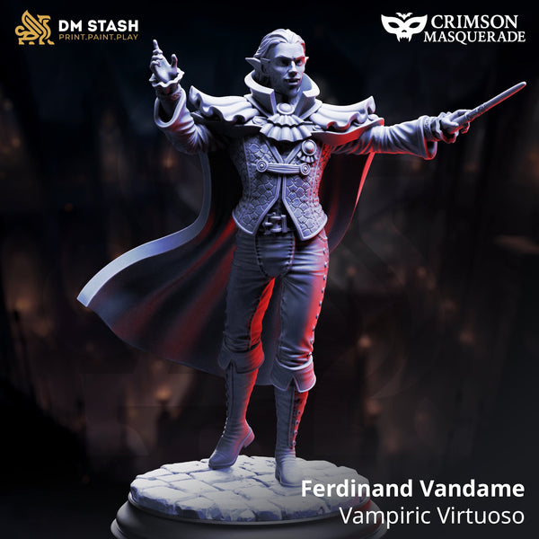 Ferdinand Vandame, Vampiric Virtuoso (Male Vampire Conductor)