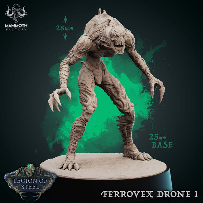Ferrovex Drone: Sculpt 1 (Ghoul Horror) - Collectors World Toys Hover Image