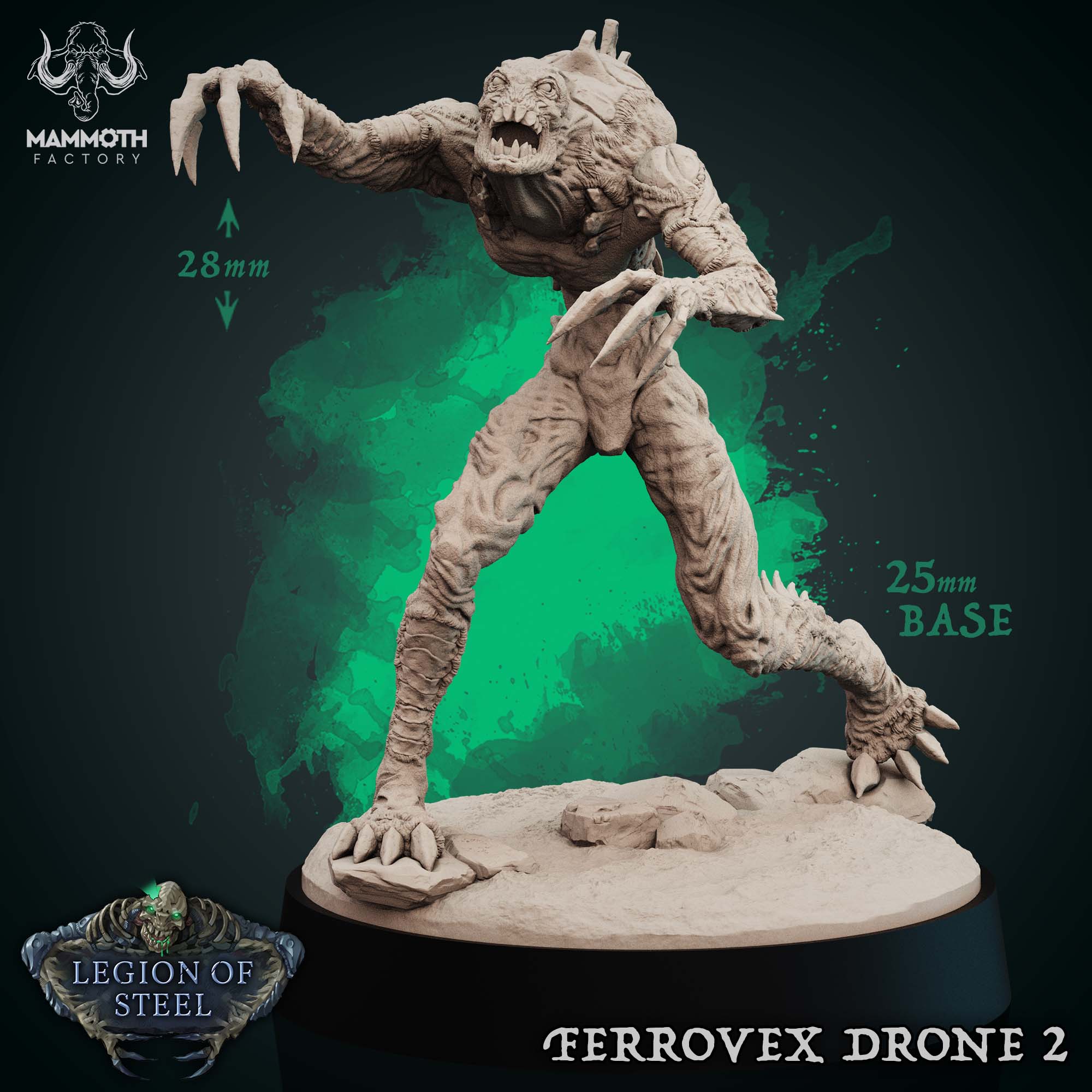 Ferrovex Drone: Sculpt 2 (Ghoul Horror) - Collectors World Toys