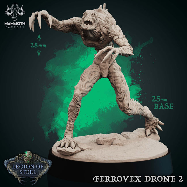 Ferrovex Drone: Sculpt 2 (Ghoul Horror) - Collectors World Toys Hover Image