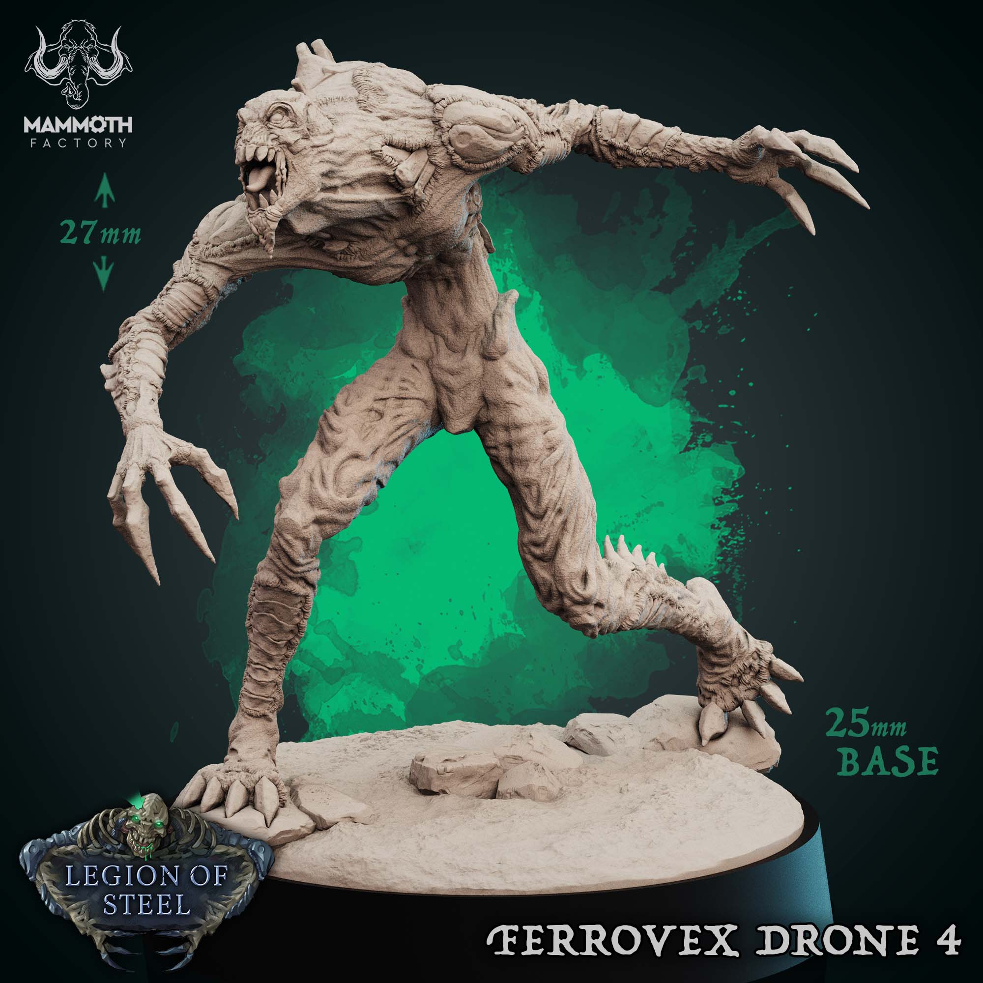 Ferrovex Drone: Sculpt 4 (Ghoul Horror) Main image