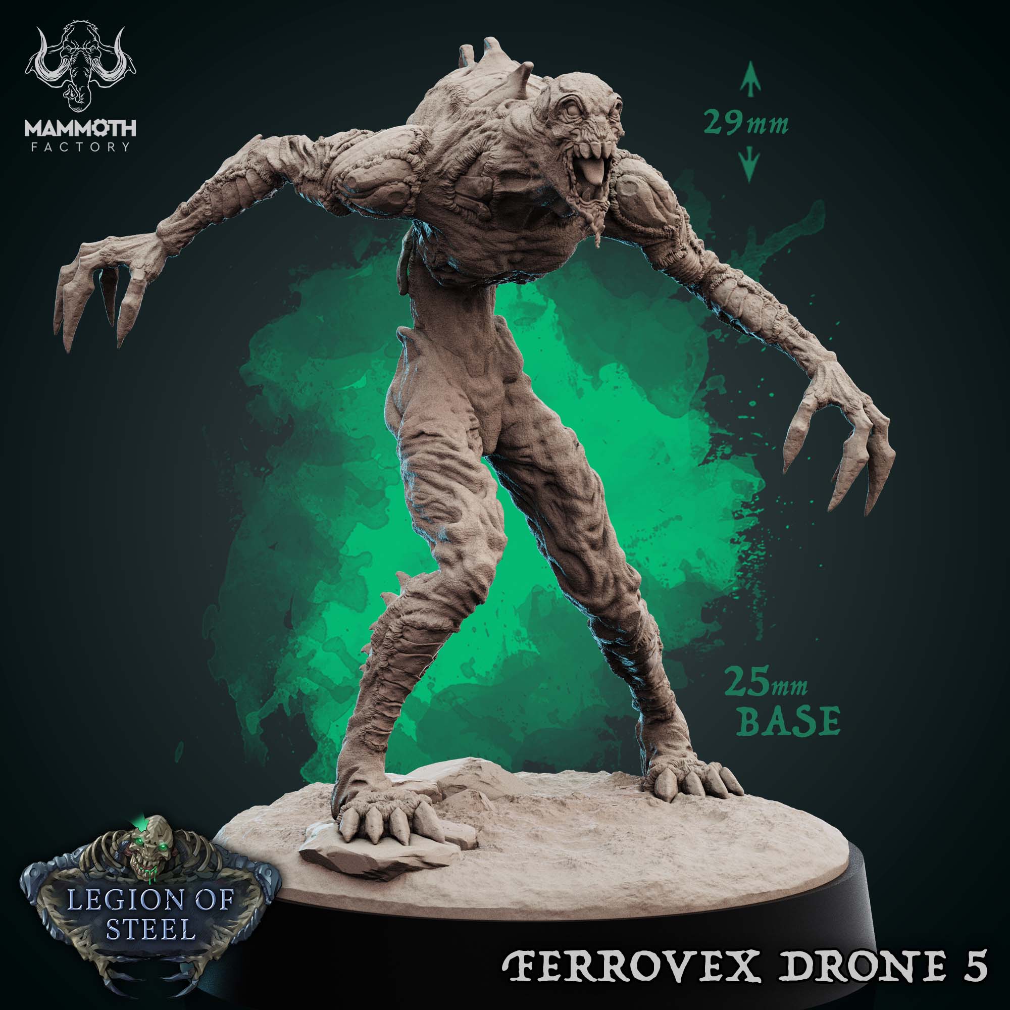 Ferrovex Drone: Sculpt 5 (Ghoul Horror) Main image