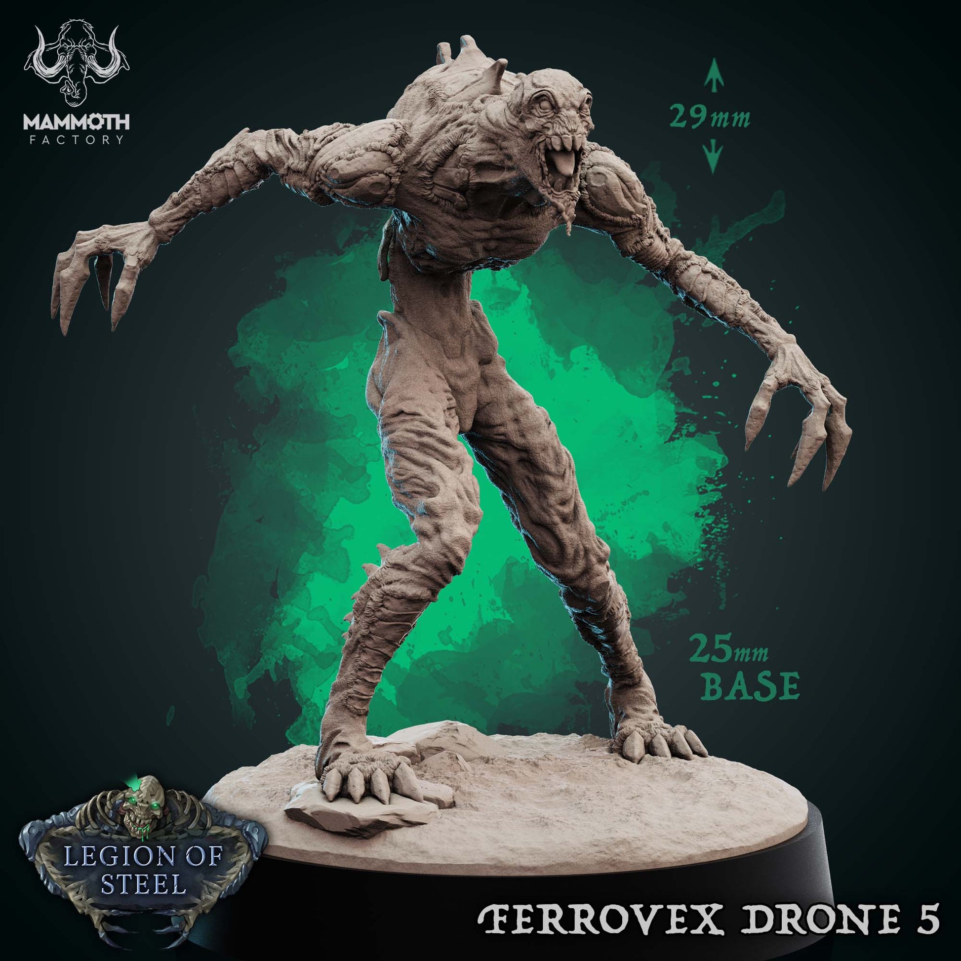 Ferrovex Drone: Sculpt 5 (Ghoul Horror)