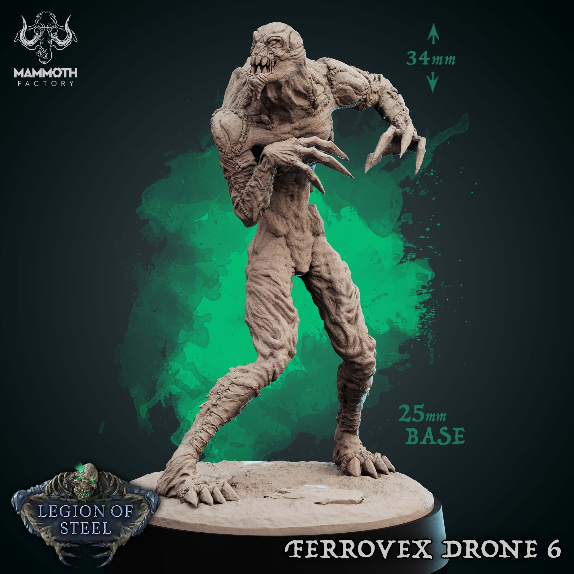 Ferrovex Drone: Sculpt 6 (Ghoul Horror) - Collectors World Toys