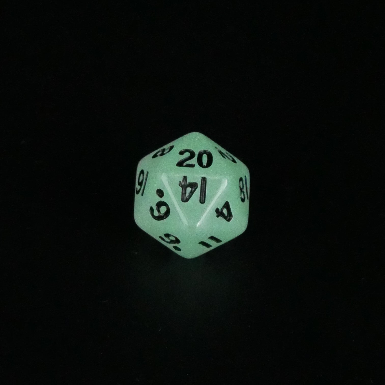 Fey Lights - Glowing - 7 Piece DnD Dice Set | Mini Acrylic RPG Gaming Dice - Collectors World Toys