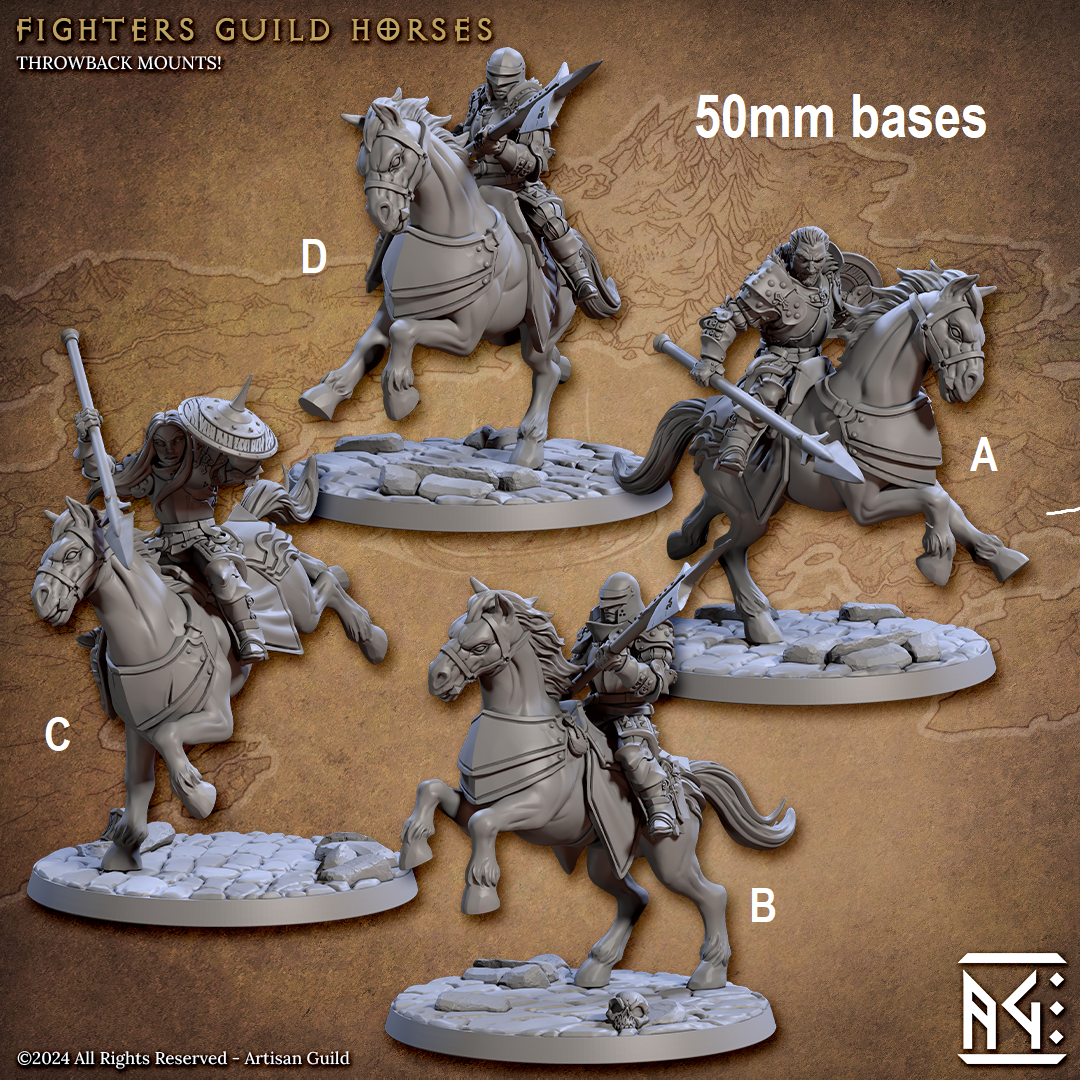Fighters Guild Horses (Mounted Cavalry Units) Main image