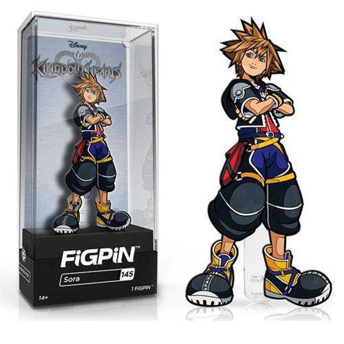 FiGPiN #145 Kingdom Hearts Sora FiGPiN Enamel Pin - Collectors World Toys Main image