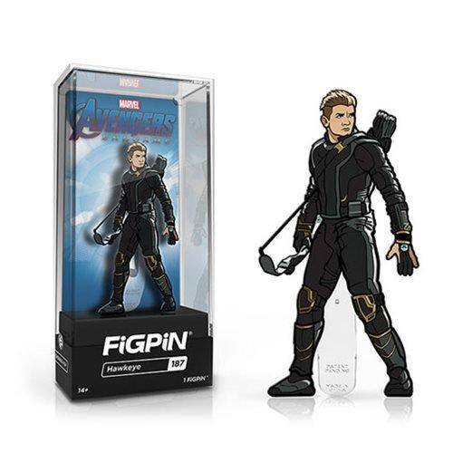 FiGPiN #187 - Marvel Avengers: Endgame - Hawkeye Enamel Pin - Collectors World Toys Main image