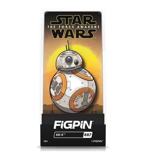 FiGPiN #887 - Star Wars - The Force Awakens - BB-8 Enamel Pin - Collectors World Toys
