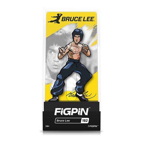 FiGPiN Bruce Lee FiGPiN Enamel Pin - Select Figure(s) #182 Bruce Lee Main image