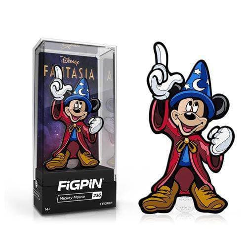 FiGPiN - Disney - Mickey Mouse Enamel Pin - Select Figure(s) #236 - Fantasia Mickey Mouse Main image