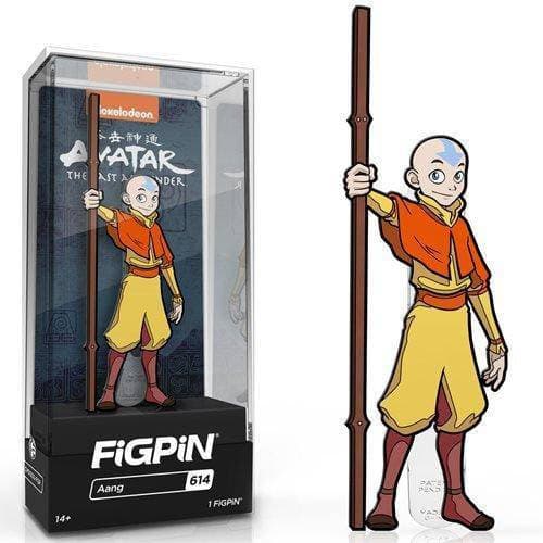 FiGPiN Enamel Pin - Avatar The last Airbender - Select Figure(s) #614 - Aang Main image