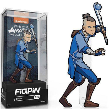 FiGPiN Enamel Pin - Avatar The last Airbender - Select Figure(s) #616 - Sokka