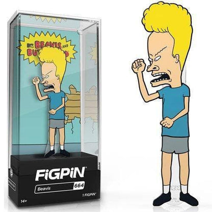 FiGPiN Enamel Pin - Beavis and Butt-Head - Select Figure(s) #664 - Beavis
