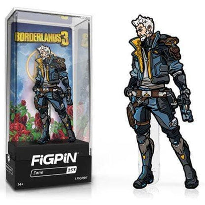 FiGPiN Enamel Pin - Borderlands 3 - Select Figure(s) #253 - Zane